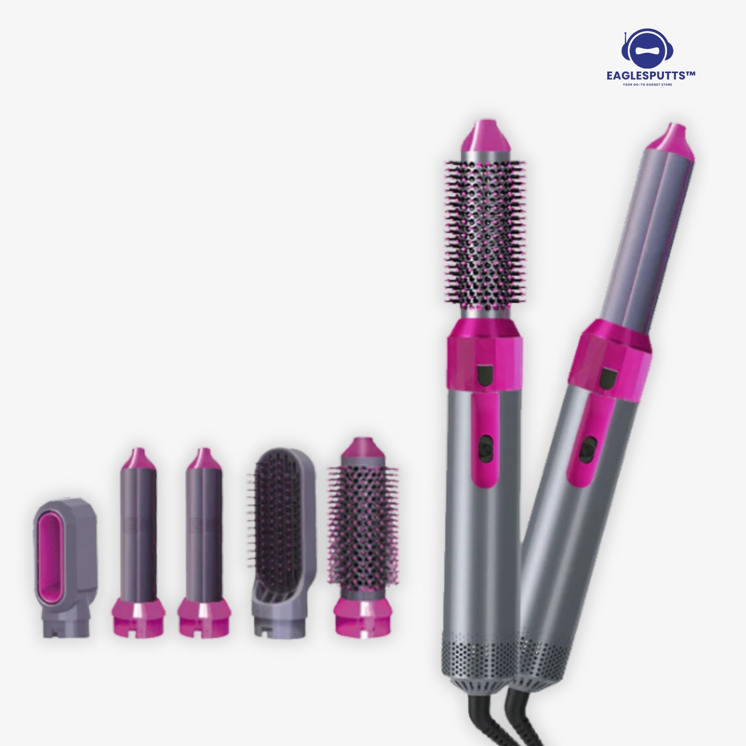 Hot Air Brush (5-in-1) – Complete Styling Solution